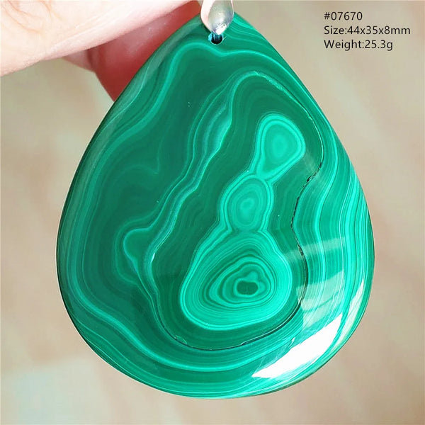 Green Malachite Pendant-ToShay.org