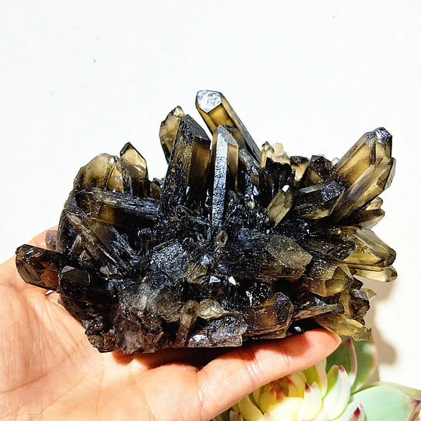 Smokey Tea Topaz Cluster-ToShay.org