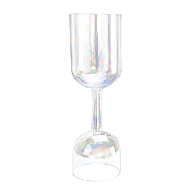 Clear Crystal Double Singing Bowl-ToShay.org