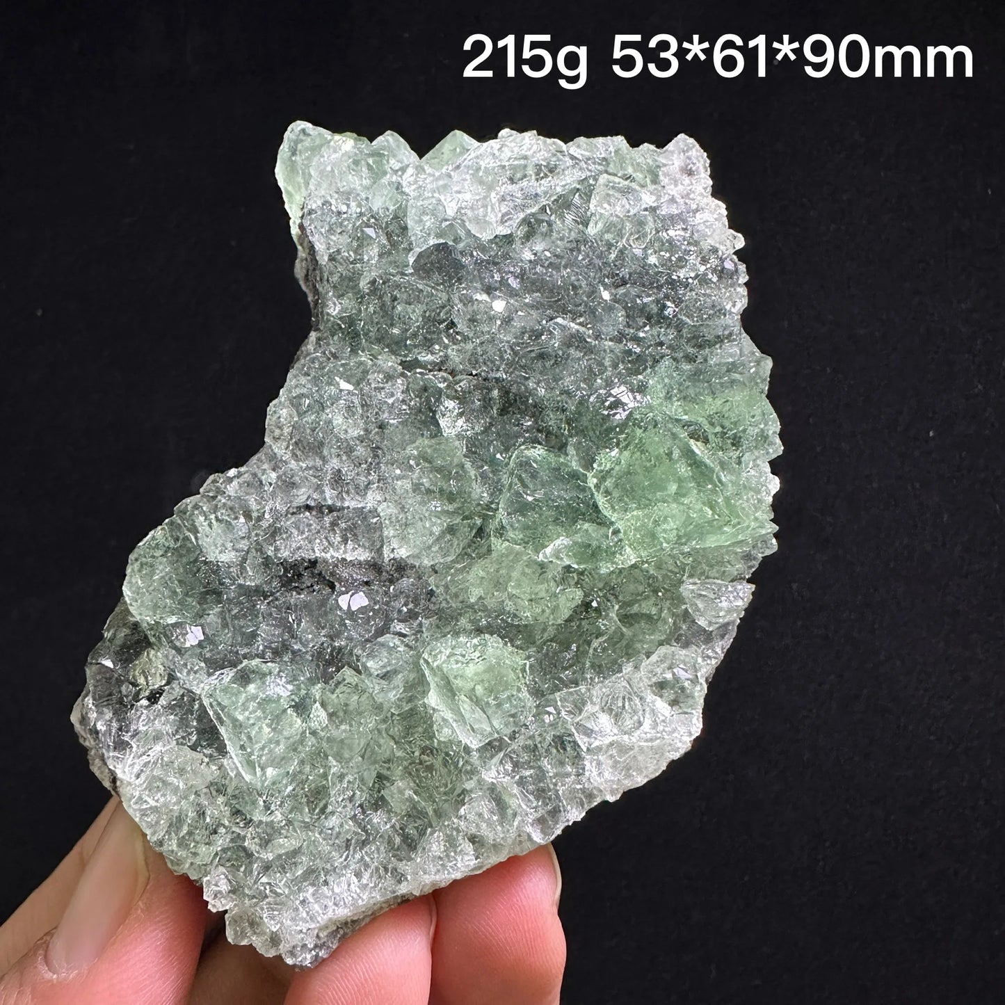 Green Fluorite Mineral Cluster-ToShay.org