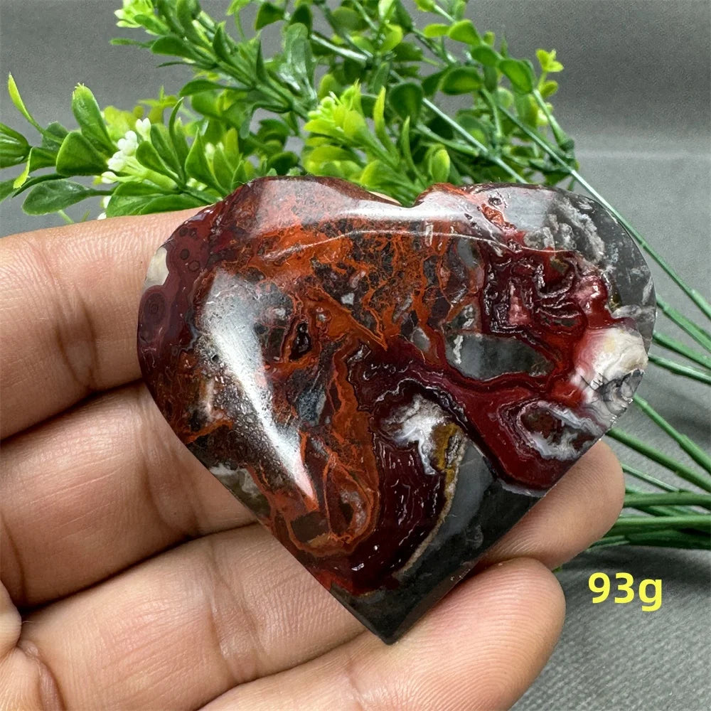 Red Agate Hearts-ToShay.org