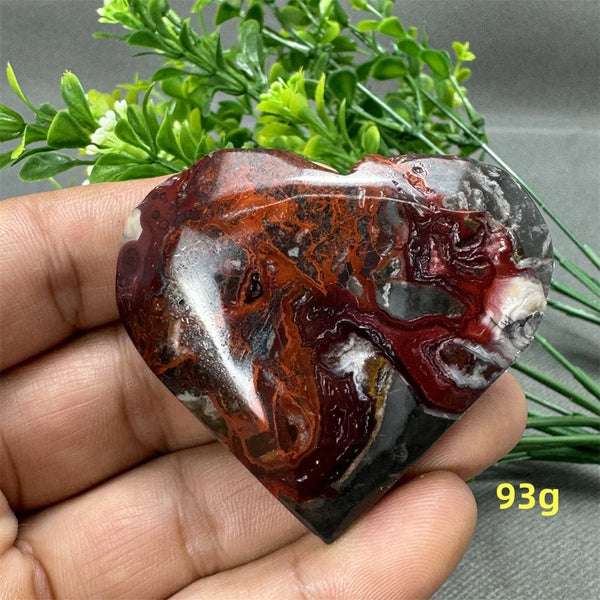 Red Agate Heart-ToShay.org