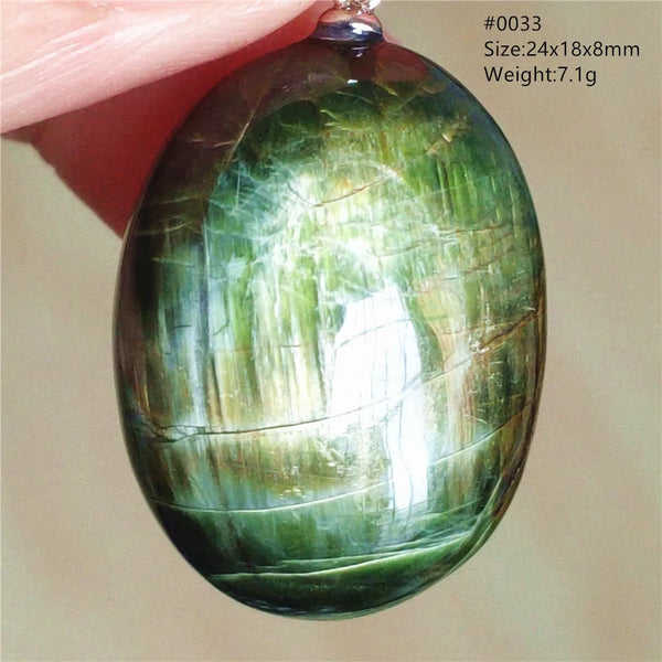 Green Diopside Pendant-ToShay.org