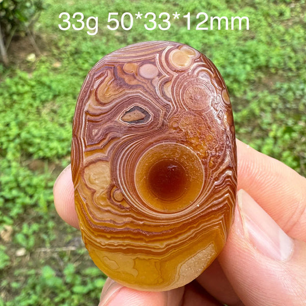 Brown Gobi Eye Agate-ToShay.org