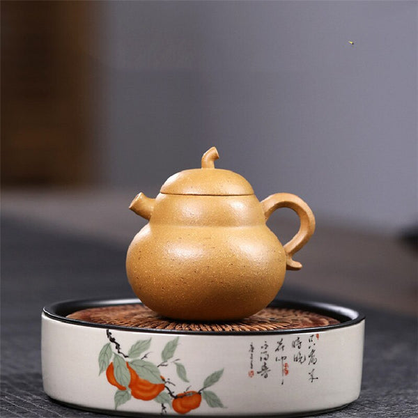 Yellow Yixing Clay Tea Pot-ToShay.org