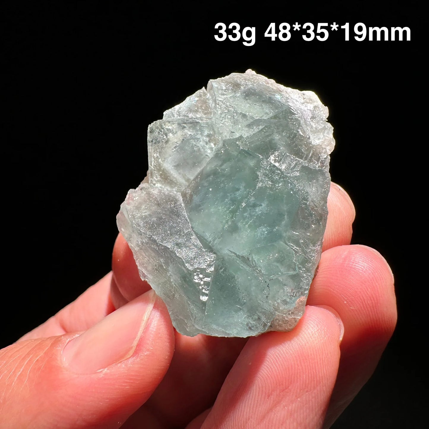 Green Vitreous Fluorite Crystal-ToShay.org