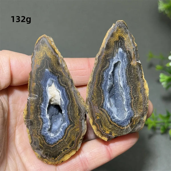 Mixed Agate Crystal Cave Egg-ToShay.org