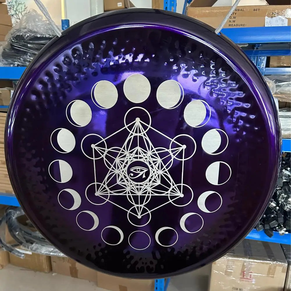 Purple Horus Eye Gong-ToShay.org