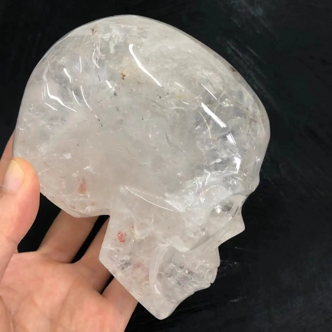 White Quartz Crystal Skull-ToShay.org