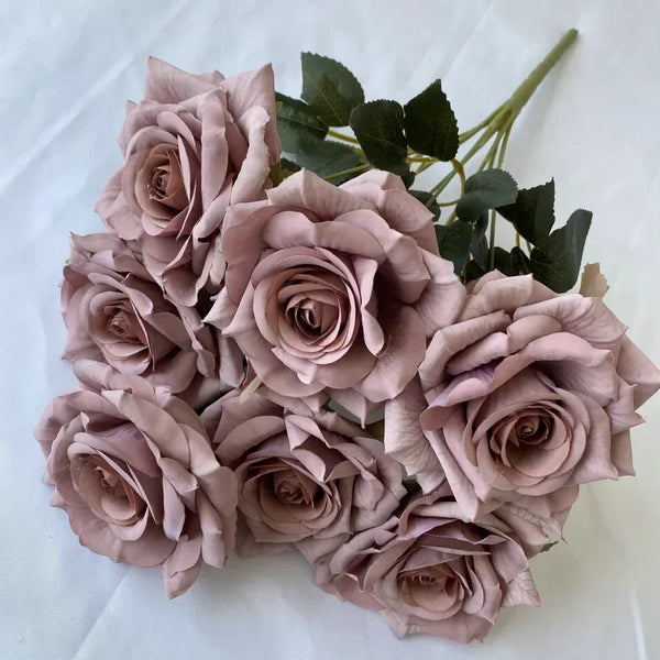 Rose Silk Flower Bouquets-ToShay.org