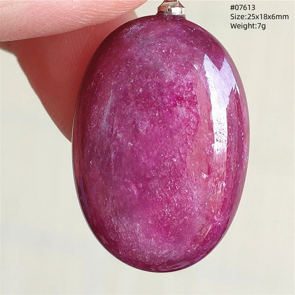 Red Ruby Zoisite Pendant-ToShay.org