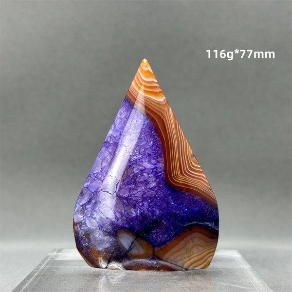 Purple Agate Torch-ToShay.org