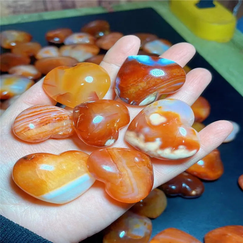 Red Agate Heart-ToShay.org