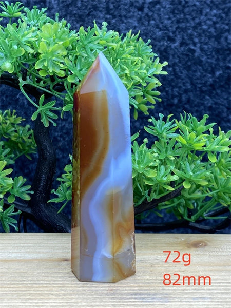 Orange Carnelian Wand-ToShay.org