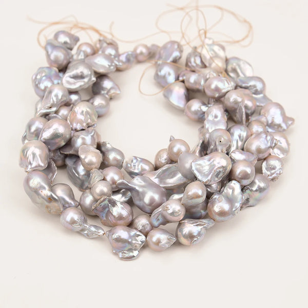 Grey Pearl Beads-ToShay.org