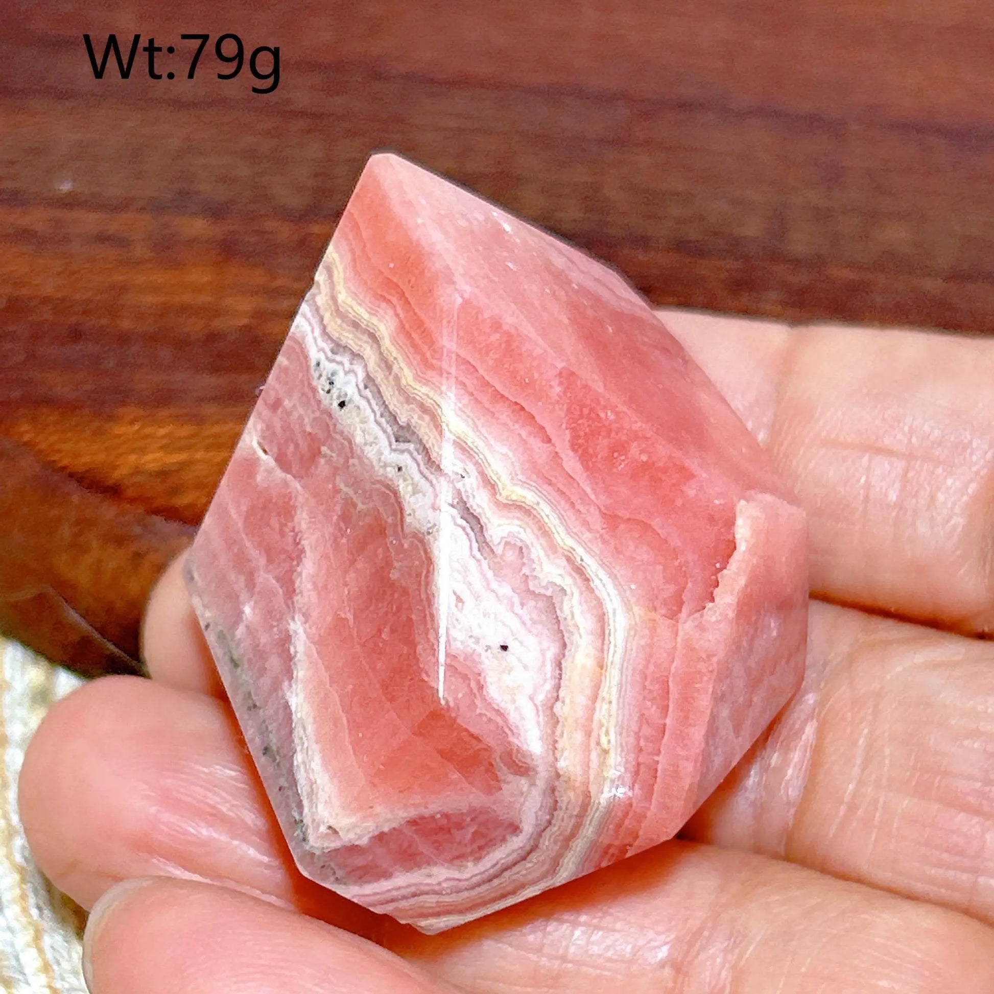 Pink Rhodochrosite Stone-ToShay.org