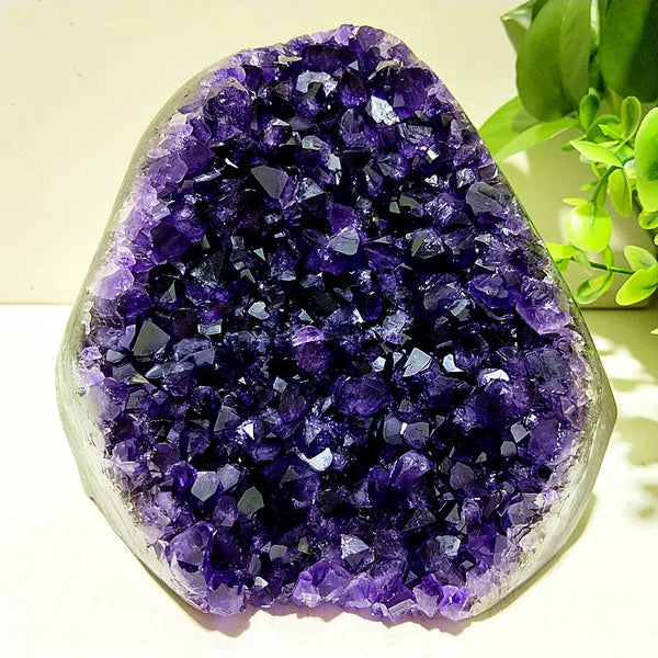 Purple Amethyst Geode Quartz-ToShay.org