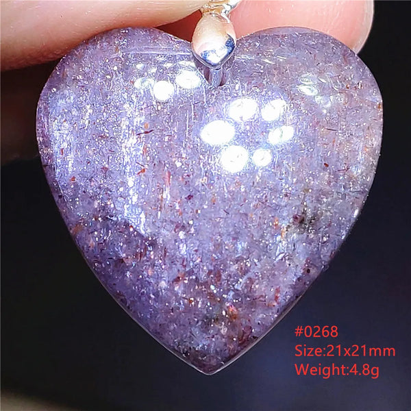 Red Blue Lolite Pendant-ToShay.org