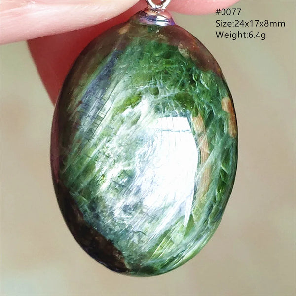 Green Diopside Pendant-ToShay.org