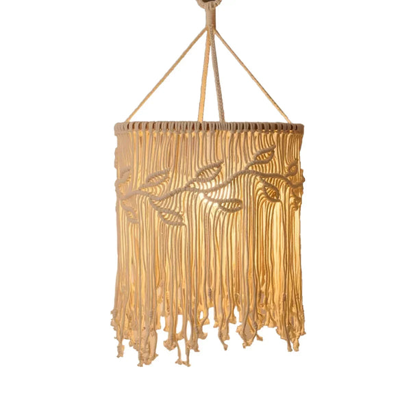 Macrame Lampshade-ToShay.org