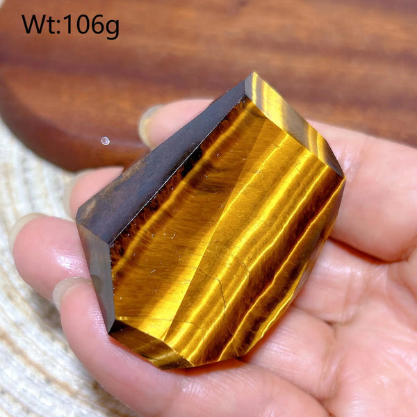 Blue Yellow Tiger Eye Stone-ToShay.org