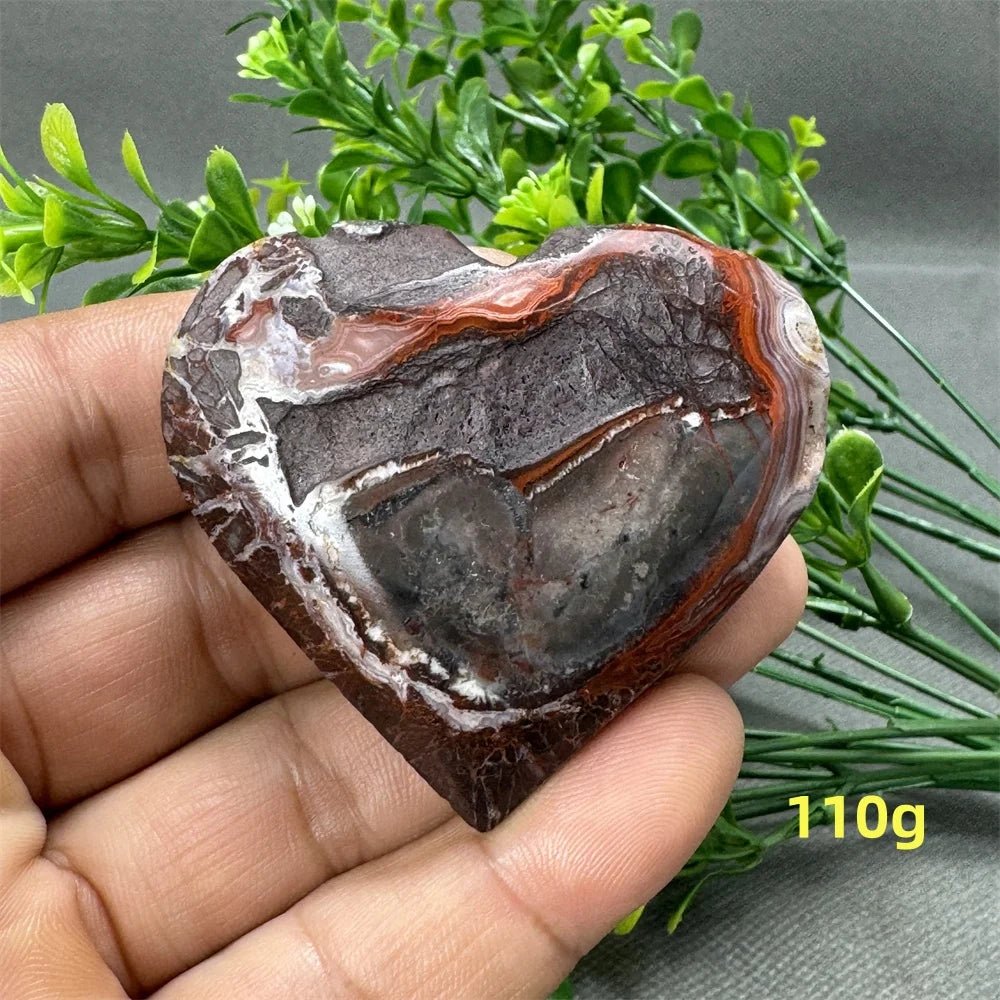 Red Agate Heart-ToShay.org