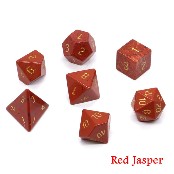 Crystal Platonic Solid Dice-ToShay.org