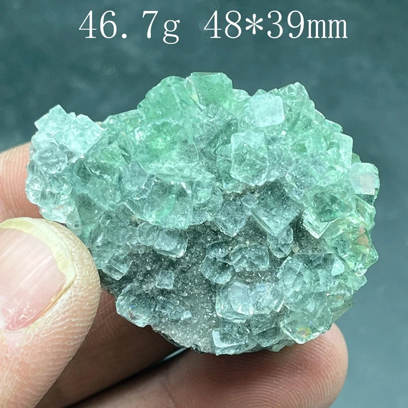 Green Vitreous Fluorite Crystal-ToShay.org