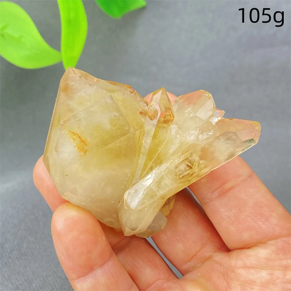Yellow Black Smoky Quartz-ToShay.org