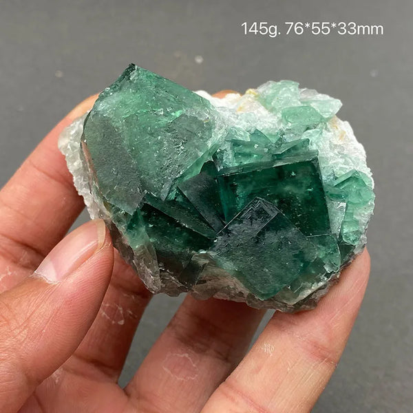 Green Fluorite Crystal-ToShay.org