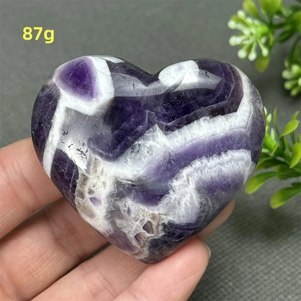 Purple Dream Amethyst Heart-ToShay.org