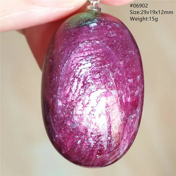 Red Ruby Zoisite Light Pendant-ToShay.org