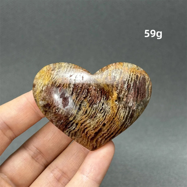 Green Ghost Quartz Heart-ToShay.org