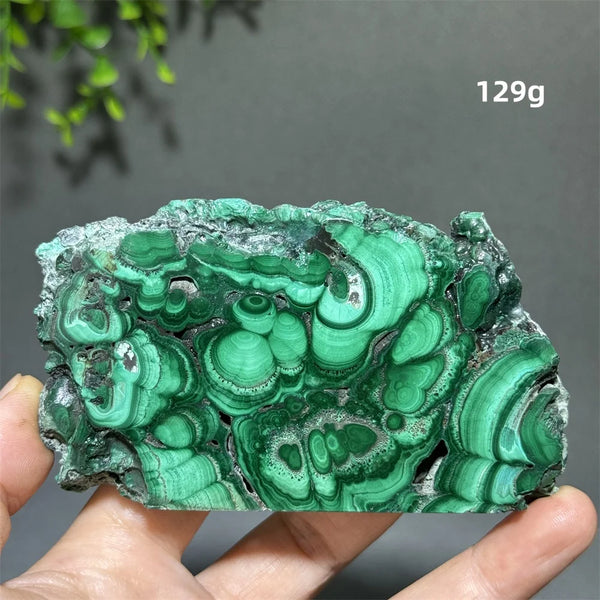 Green Malachite Slice-ToShay.org