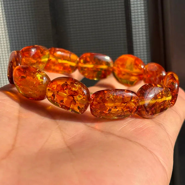 Yellow Amber Bracelets-ToShay.org