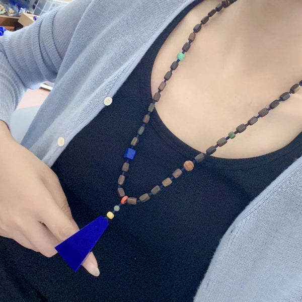 Blue Lapis Lazuli Pendant-ToShay.org