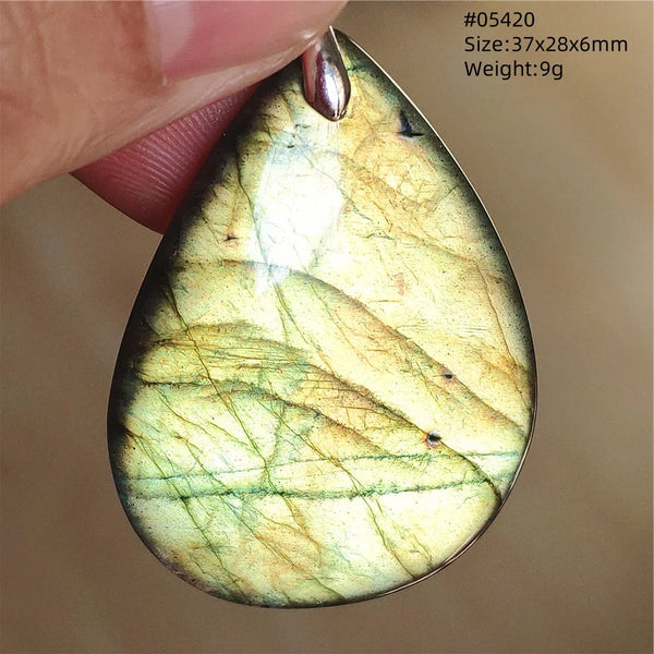 Blue Light Labradorite Pendant-ToShay.org