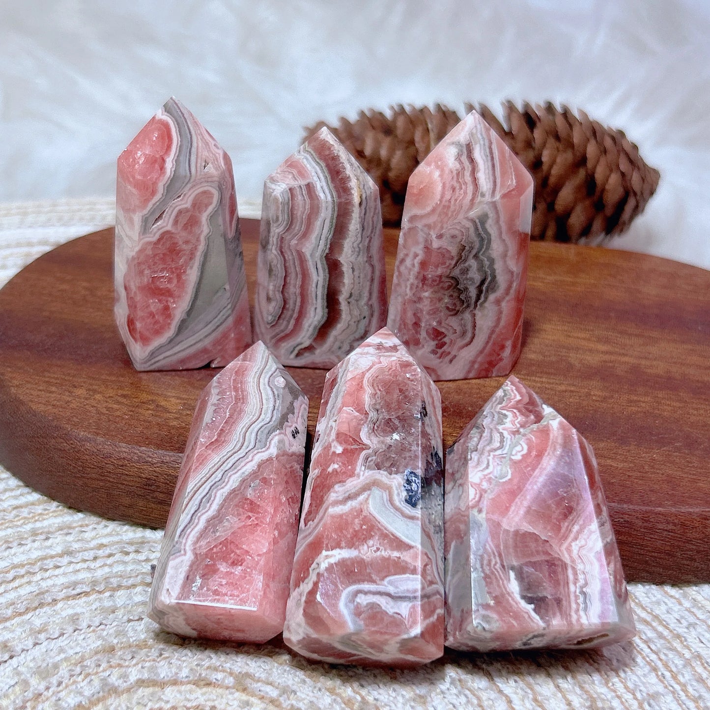Pink Rhodochrosite Point-ToShay.org