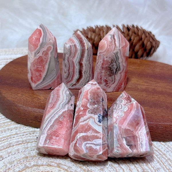 Pink Rhodochrosite Point-ToShay.org