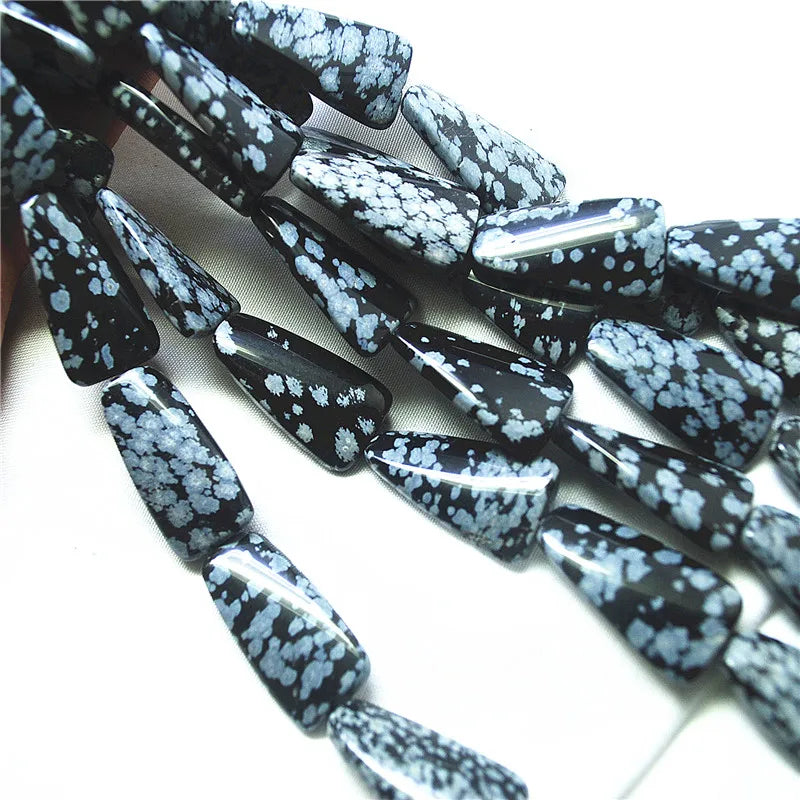 Black Snow Jasper Beads-ToShay.org