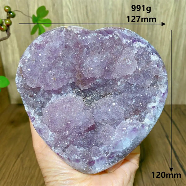 Pink Amethyst Cluster Geode-ToShay.org