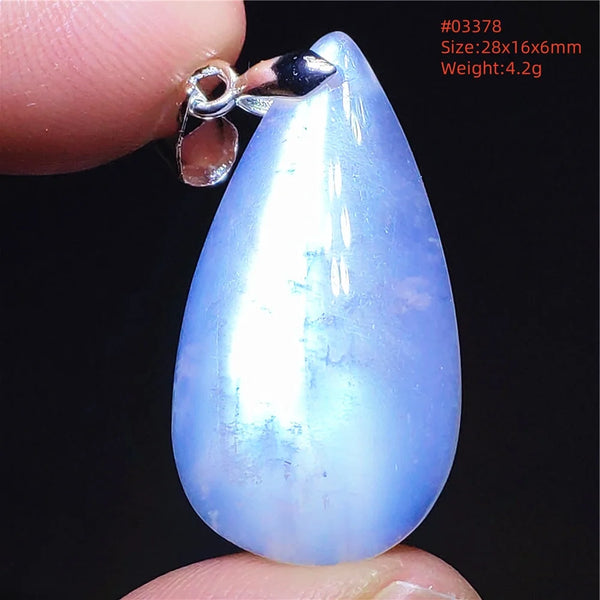 Blue Light Moonstone Pendant-ToShay.org
