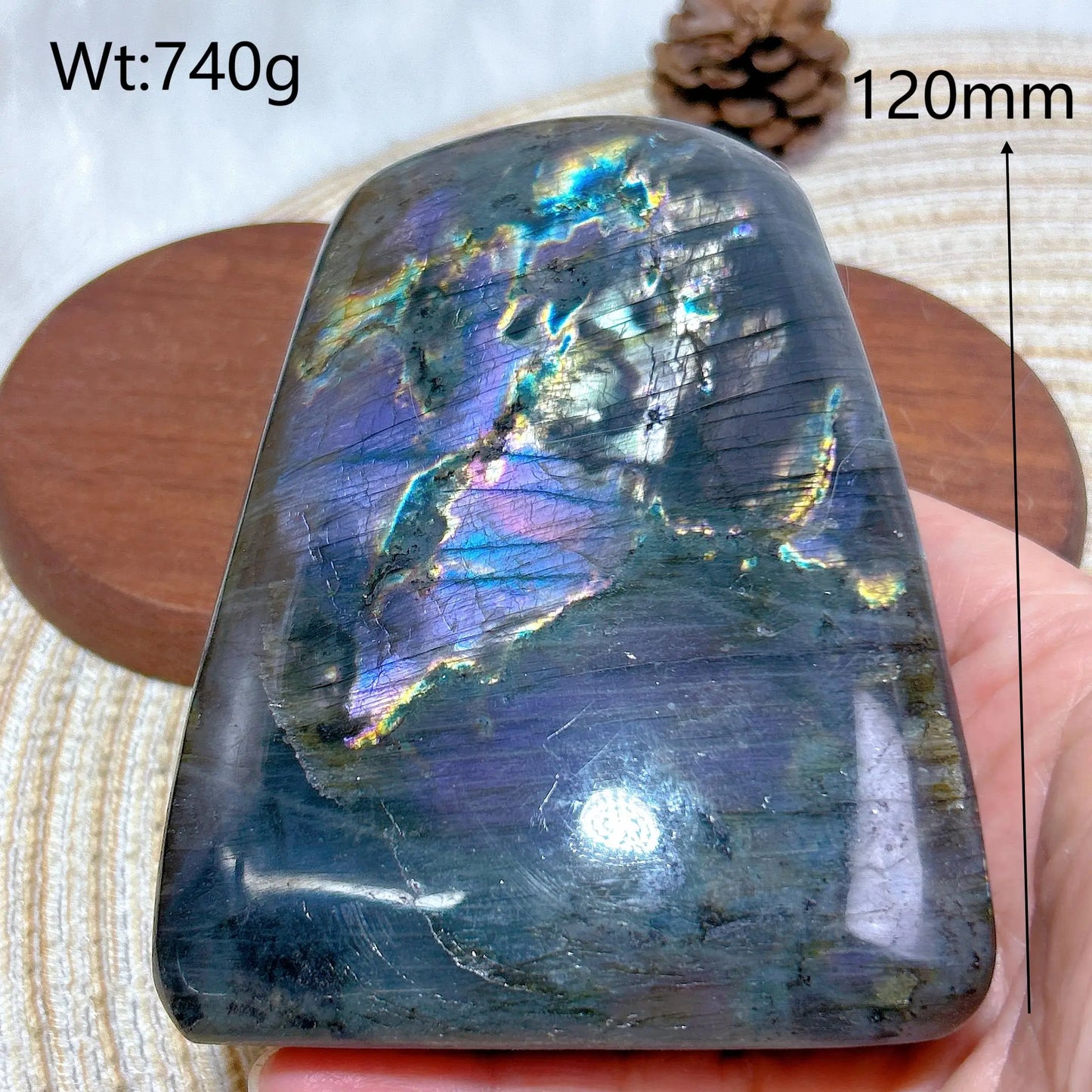 Purple Labradorite Stone-ToShay.org