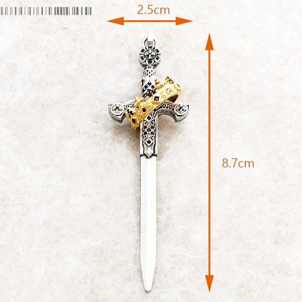 Silver Sword Pendant-ToShay.org
