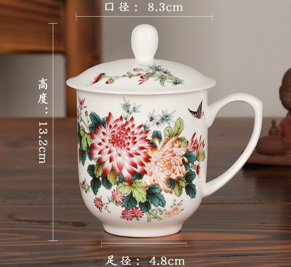 Glazed Ceramic Tea Cup-ToShay.org