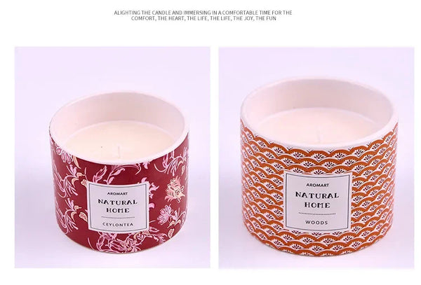 Ceramic Cup Scented Candles-ToShay.org