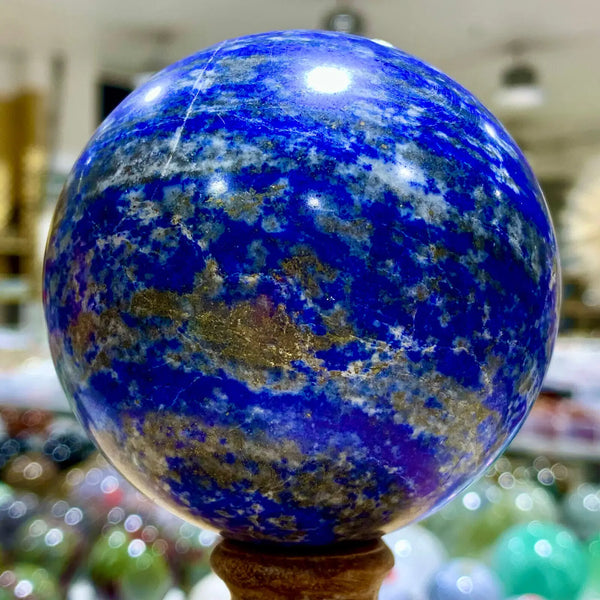 Blue Lapis Lazuli Ball-ToShay.org