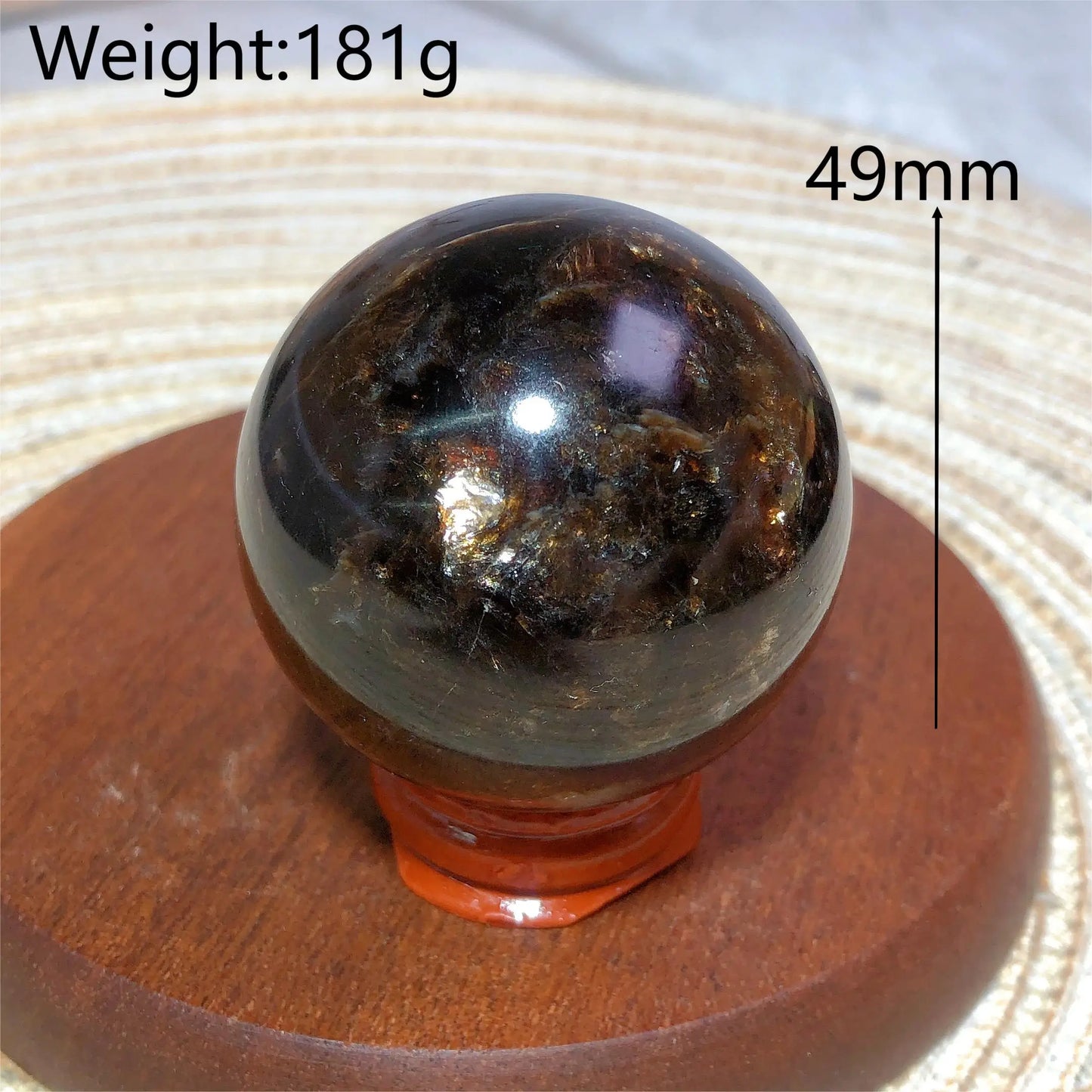 Gold Flash Phlogopite Balls-ToShay.org