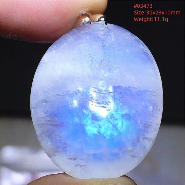 Blue Light Moonstone Pendant-ToShay.org