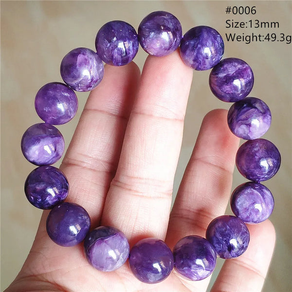 Purple Charoite Bracelet-ToShay.org